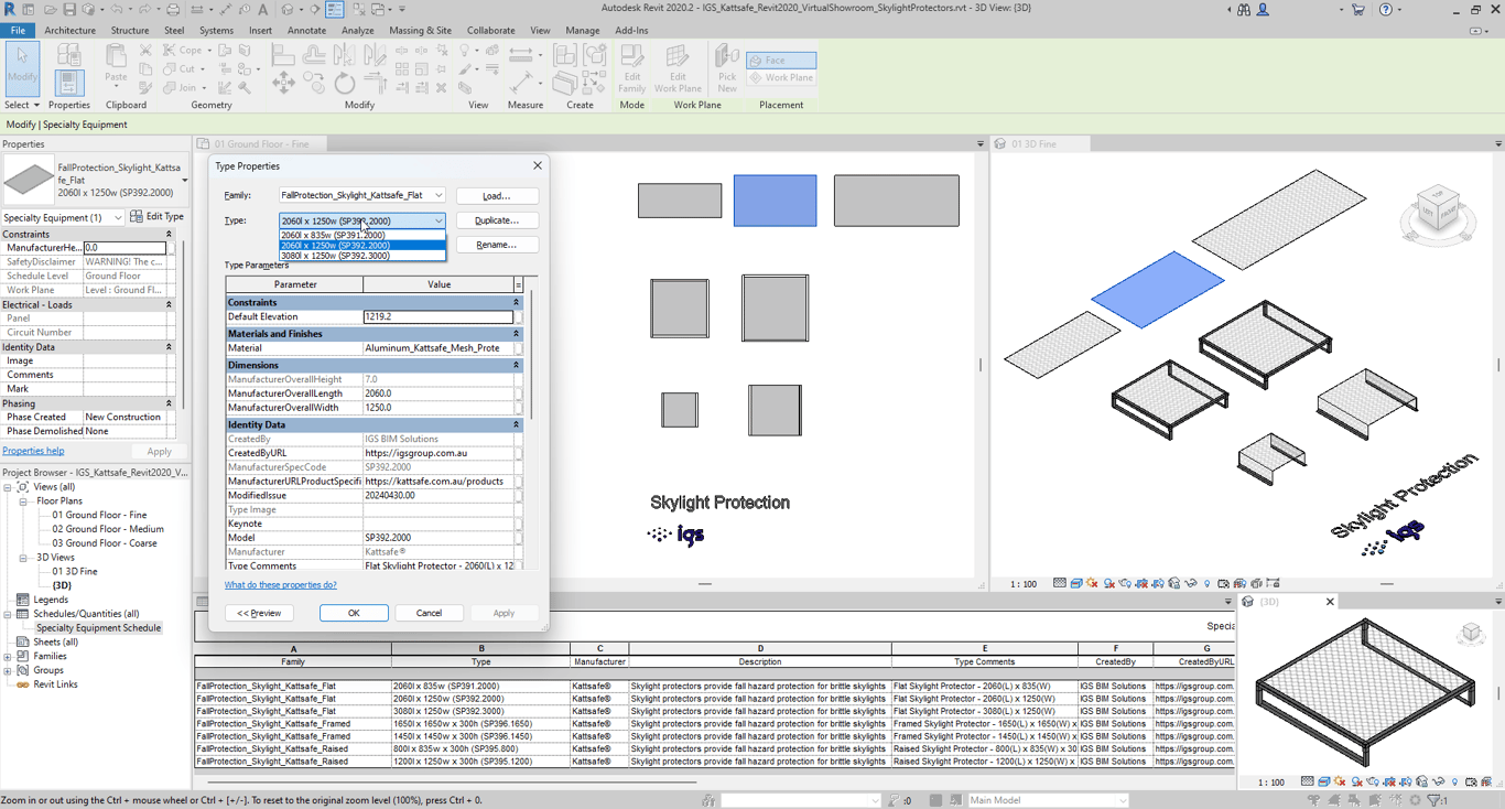 Navigate to Kattsafe SkylightProtectors VirtualShowroom