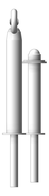 Left Image of FallProtection StaticLine Kattsafe ConcreteMount 150mmRaised