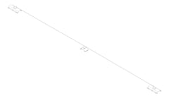 3D Documentation Image of FallProtection StaticLine Kattsafe MetalDeck PanMount