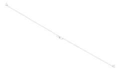 3D Documentation Image of FallProtection StaticLine Kattsafe WallMount