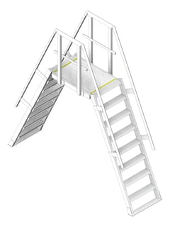 3D Shaded Image of Bridge Step Kattsafe