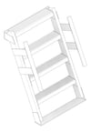 3D Documentation Image of Ladder Step Kattsafe