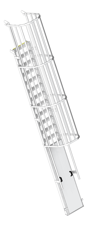Image of Ladder Step Kattsafe PlatformMount