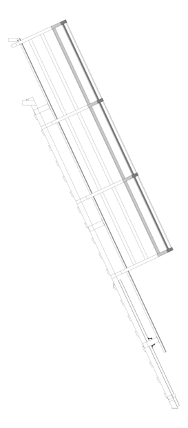 Front Image of Ladder Step Kattsafe PlatformMount