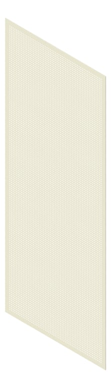 3D Presentation Image of Panel Acoustic Keystone KeyEndura KP3 2990x1190 FibreCement