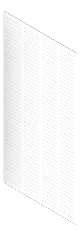 3D Documentation Image of Panel Acoustic Keystone KeyEndura KS4 2390x1190 FibreCement