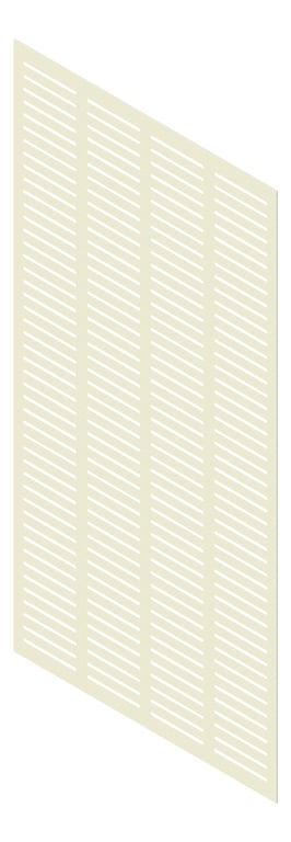 3D Presentation Image of Panel Acoustic Keystone KeyEndura KS4 2390x1190 FibreCement