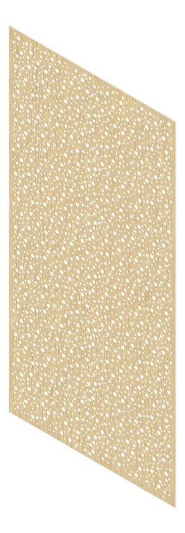 3D Presentation Image of Panel Acoustic Keystone KeyNirvana Designer 2400x1200 BavarianOak