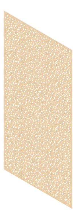 3D Presentation Image of Panel Acoustic Keystone KeyNirvana Designer 2400x1200 BlondeOak