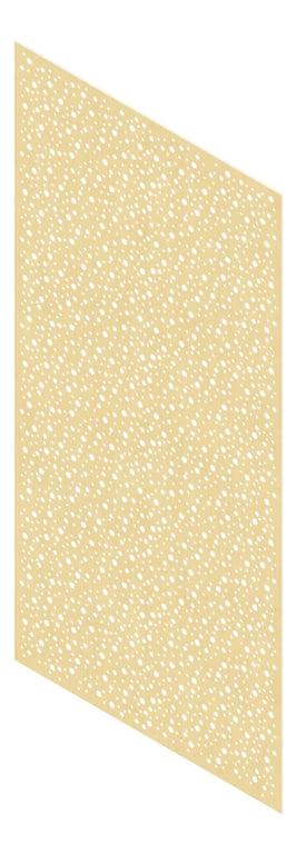 3D Presentation Image of Panel Acoustic Keystone KeyNirvana Designer 2400x1200 CurlyBirch