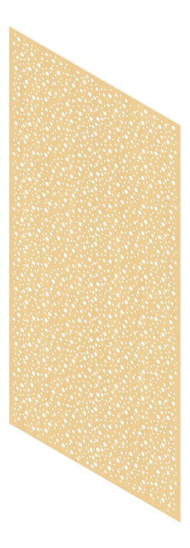 3D Presentation Image of Panel Acoustic Keystone KeyNirvana Designer 2400x1200 Laminex TasmanianOak