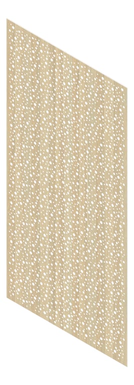 3D Presentation Image of Panel Acoustic Keystone KeyNirvana Designer 2400x1200 MaisonOak