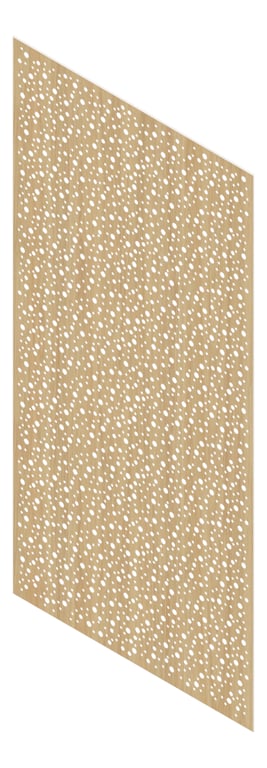 3D Presentation Image of Panel Acoustic Keystone KeyNirvana Designer 2400x1200 PrimeOak