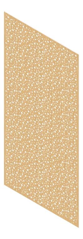 3D Presentation Image of Panel Acoustic Keystone KeyNirvana Designer 2400x1200 SublimeTeak