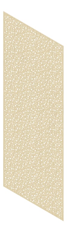 3D Presentation Image of Panel Acoustic Keystone KeyNirvana Designer 3000x1200 CoastalElm