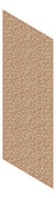 3D Presentation Image of Panel Acoustic Keystone KeyNirvana Designer 3000x1200 FlorentineWalnut