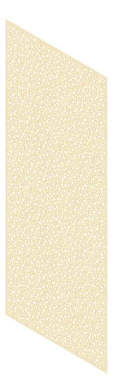 3D Presentation Image of Panel Acoustic Keystone KeyNirvana Designer 3000x1200 NaturalPly