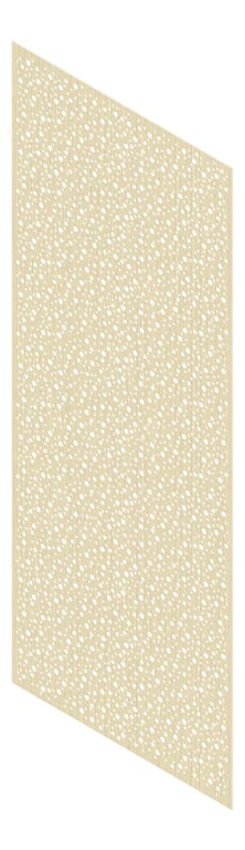 3D Presentation Image of Panel Acoustic Keystone KeyNirvana Designer 3000x1200 OysterFineline