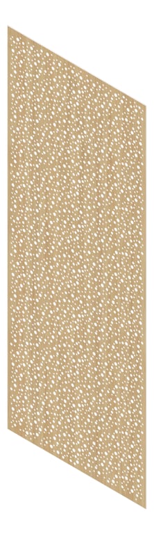 3D Presentation Image of Panel Acoustic Keystone KeyNirvana Designer 3000x1200 PrimeOak