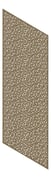3D Presentation Image of Panel Acoustic Keystone KeyNirvana Designer 3000x1200 SepiaWalnut