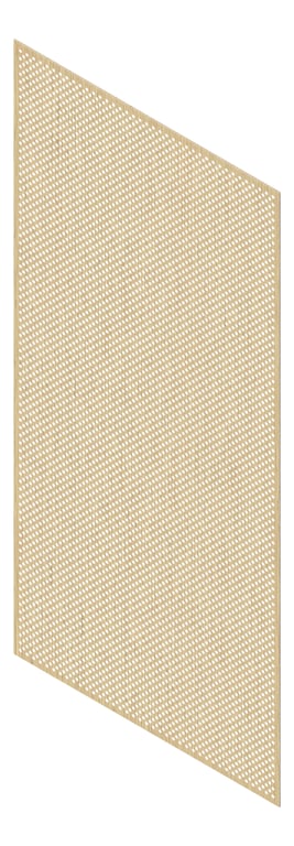 3D Presentation Image of Panel Acoustic Keystone KeyNirvana KP1 2400x1200 BavarianOak