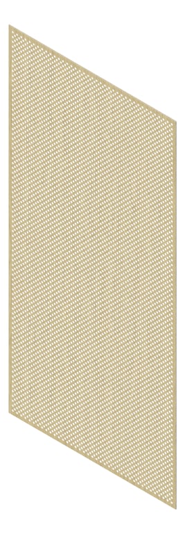 3D Presentation Image of Panel Acoustic Keystone KeyNirvana KP1 2400x1200 BostonOak