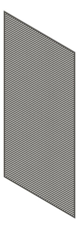 3D Presentation Image of Panel Acoustic Keystone KeyNirvana KP1 2400x1200 Charcoal