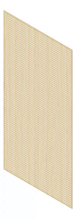 3D Presentation Image of Panel Acoustic Keystone KeyNirvana KP1 2400x1200 ClassicOak