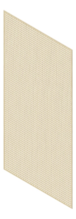 3D Presentation Image of Panel Acoustic Keystone KeyNirvana KP1 2400x1200 CoastalElm