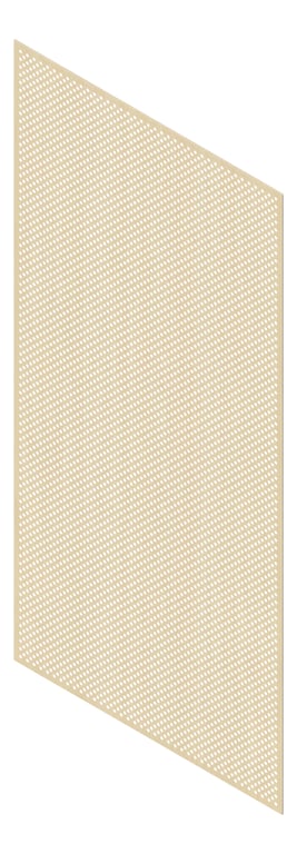 3D Presentation Image of Panel Acoustic Keystone KeyNirvana KP1 2400x1200 CoastalOak