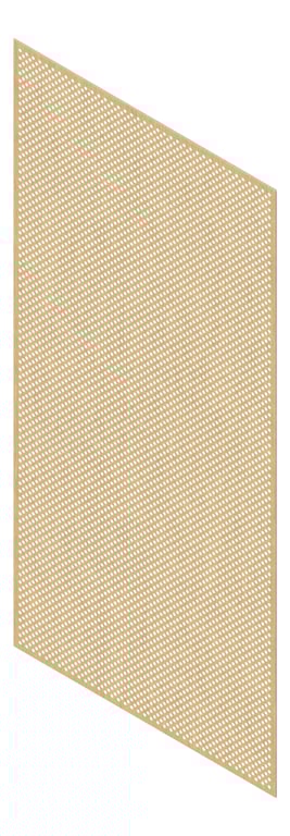 3D Presentation Image of Panel Acoustic Keystone KeyNirvana KP1 2400x1200 EmilTeak