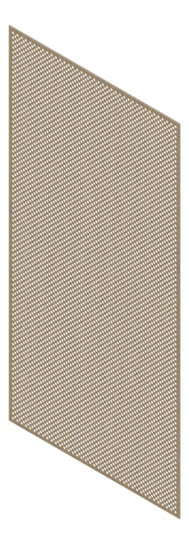 3D Presentation Image of Panel Acoustic Keystone KeyNirvana KP1 2400x1200 HazelOak