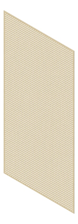 3D Presentation Image of Panel Acoustic Keystone KeyNirvana KP1 2400x1200 LaurelOak