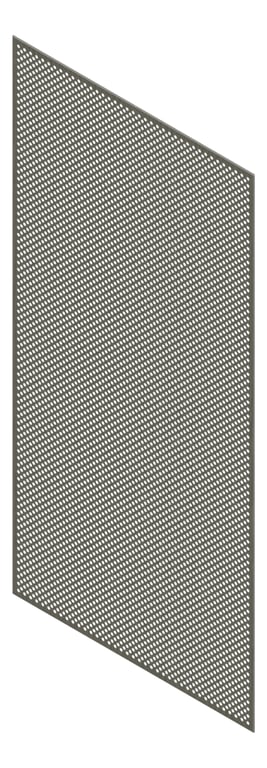 3D Presentation Image of Panel Acoustic Keystone KeyNirvana KP1 2400x1200 MidnightOak