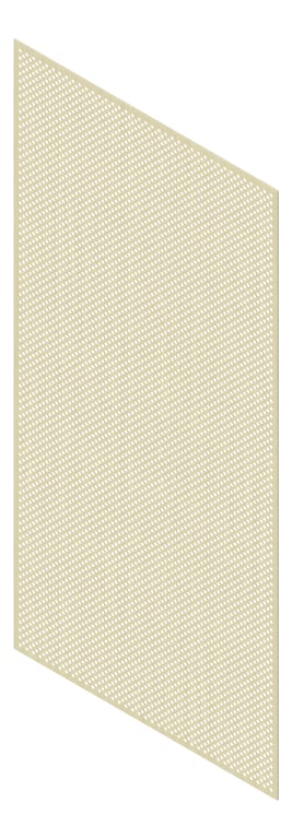 3D Presentation Image of Panel Acoustic Keystone KeyNirvana KP1 2400x1200 WhitewashedOak