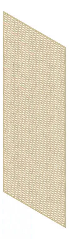 3D Presentation Image of Panel Acoustic Keystone KeyNirvana KP1 3000x1200 BavarianOak