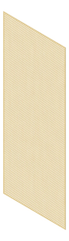 3D Presentation Image of Panel Acoustic Keystone KeyNirvana KP1 3000x1200 CurlyBirch