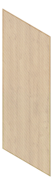 3D Presentation Image of Panel Acoustic Keystone KeyNirvana KP1 3000x1200 PlankedUrbanOak