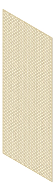 3D Presentation Image of Panel Acoustic Keystone KeyNirvana KP1 3000x1200 PlantationAsh