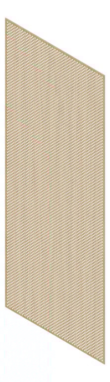 3D Presentation Image of Panel Acoustic Keystone KeyNirvana KP1 3000x1200 PrimeOak