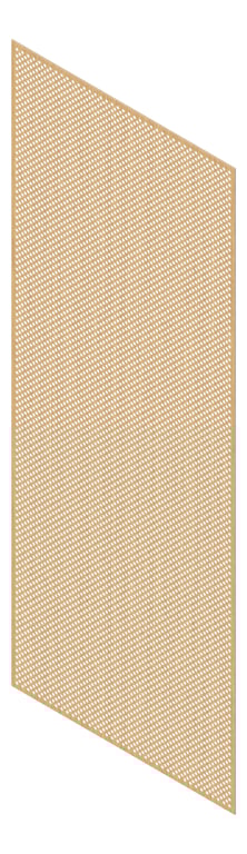 3D Presentation Image of Panel Acoustic Keystone KeyNirvana KP1 3000x1200 SublimeTeak