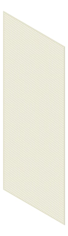 3D Presentation Image of Panel Acoustic Keystone KeyNirvana KP1 3000x1200 WhiteNatural