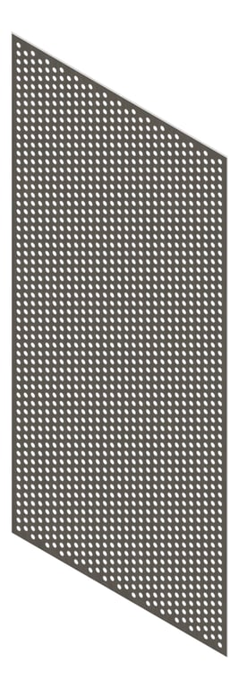 3D Presentation Image of Panel Acoustic Keystone KeyNirvana KP2 2400x1200 BlackendLegno