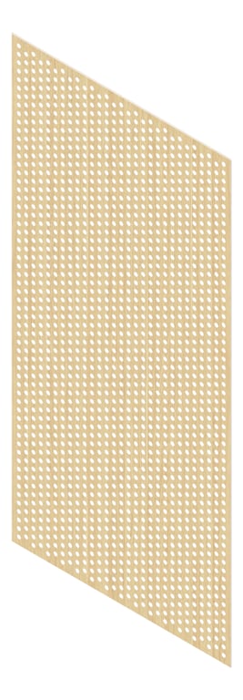 3D Presentation Image of Panel Acoustic Keystone KeyNirvana KP2 2400x1200 ClassicOak