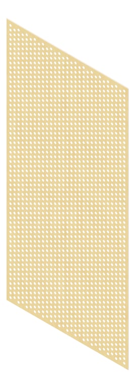 3D Presentation Image of Panel Acoustic Keystone KeyNirvana KP2 2400x1200 CurlyBirch