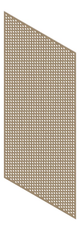 3D Presentation Image of Panel Acoustic Keystone KeyNirvana KP2 2400x1200 HazelOak