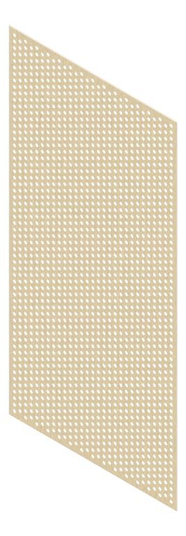 3D Presentation Image of Panel Acoustic Keystone KeyNirvana KP2 2400x1200 LaurelOak