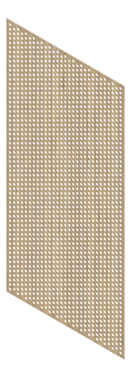 3D Presentation Image of Panel Acoustic Keystone KeyNirvana KP2 2400x1200 NotaioWalnut