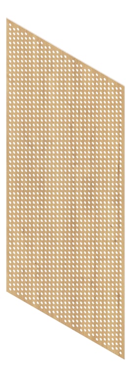 3D Presentation Image of Panel Acoustic Keystone KeyNirvana KP2 2400x1200 PlankedUrbanOak