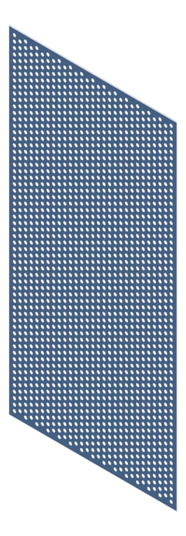 3D Presentation Image of Panel Acoustic Keystone KeyNirvana KP2 2400x1200 PrimaryBlue